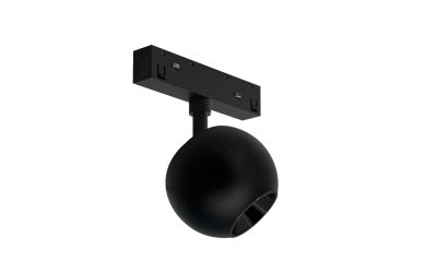 Светильник-спот шар, серия SY-LINK, Черный, 12Вт, IP20, Теплый белый (3000К) SY-LINK-SF90-BL-12-WW