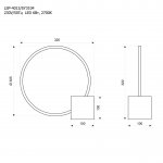 Настольная лампа Люссоле SY3104