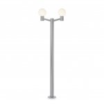 Уличный столб двойной Ideal Lux SYMPHONY PT2 GRIGIO