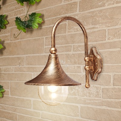 Настенный светильник Elektrostandard Saga D черное золото (GL 1020D)