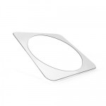 Кант Saturn 60W прозрачный квадратный Estares к светильнику Saturn 60W