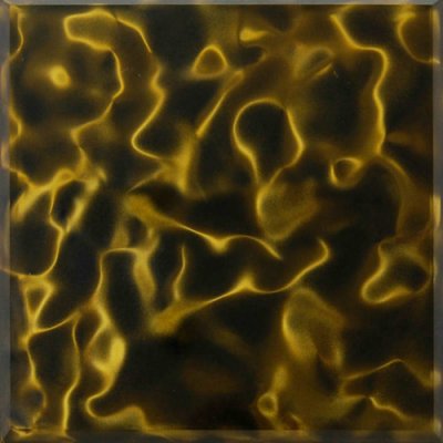 Панель Артполе, 3D стекло, SMOGGY, золото, 600х600мм, 0,36м2, 1шт.