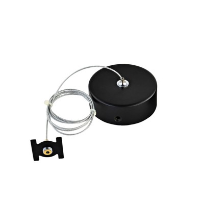 Комплект подвесной для магнитного шинопровода Donolux Suspension kit DLM/Black Комплект подвесной для магнитного шинопровода Donolux Suspension kit DLM/Black