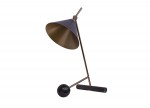 Donolux Настольная лампа, длина 28,5 см, выс 56 см, 1хЕ27 40W, цвет арматуры черный