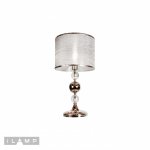 Настольная лампа iLamp Chelsea T2400-1 Nickel