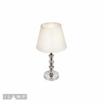 Настольная лампа iLamp Alesti T2424-1 Nickel