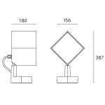 Фасадная подсветка Artemide T4188ELN00 Epulo