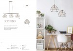 Подвесной светильник Maytoni T432-PL-03-G Soprano