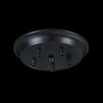 Потолочная чаша 205мм черного цвета на 5 выводов Maytoni T455-05-BASE Dakota