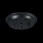 Потолочная чаша 205мм черного цвета на 5 выводов Maytoni T455-05-BASE Dakota