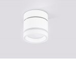 Накладной поворотный точечный светильник GX53 Ambrella TA1444 WH/FR белый/белый матовый GX53 max 12W D85*90