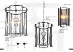 Светильник подвесной Crystal Lux TANDEM SP4 D410 CHROME (3150/204)