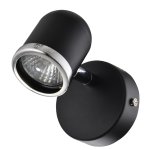 Спот Gaby 1хGU10х50Вт черный хром TC-501-001