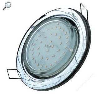 Светильник Ecola GX53-H4 хром 38x106 (+LED 4.2W 2800К) TC5W42ELC