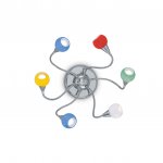 Люстра Ideal lux TENDER PL6 COLOR (6550)