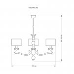 Люстра KUTEK MOOD TIVOLI TIV-ZW-3 (N) 