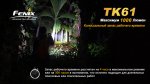 Фонарь Fenix TK61