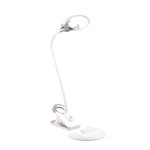 Настольный LED светильник с прищепкой Artstyle TL-314S, серебристый