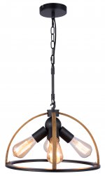 Люстра подвесная Jasmin TL1179H-04BK Toplight