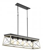 Люстра подвесная Karolyn TL1180H-05BK Toplight