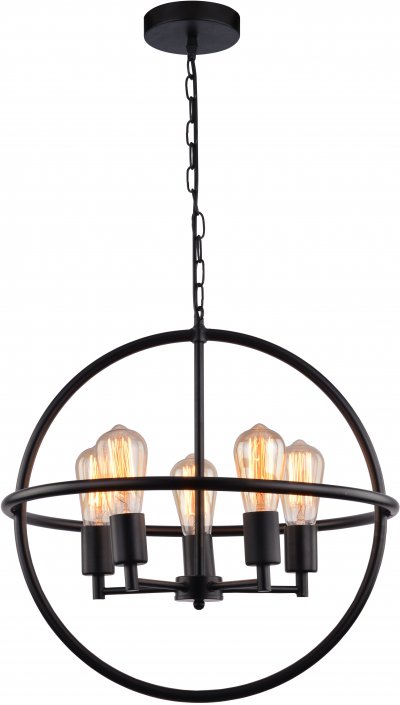 

Люстра подвесная Alayna TL1188H-05BK Toplight, TL1188H-05BK