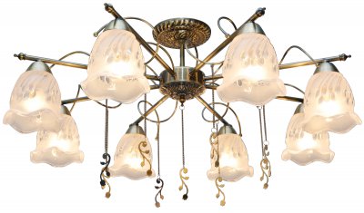 

Люстра потолочная Delia TL1195X-08AB Toplight, TL1195X-08AB