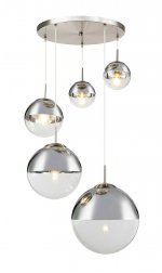 Светильник подвесной Glass TL1203H-05CH Toplight