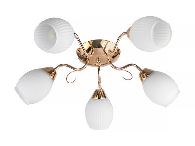 

Люстра потолочная Toplight TL3520X-05FG Kristin, TL3520X-05FG