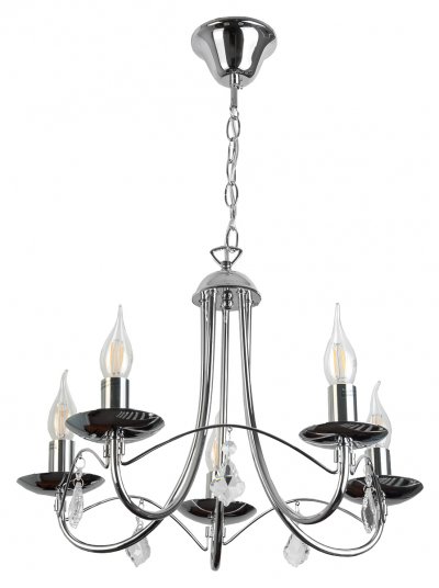 

Люстра подвесная Toplight TL6020D-05CH Lily, TL6020D-05CH