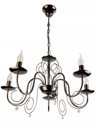 

Люстра подвесная SYLVIA TL6040D-05BC Toplight, TL6040D-05BC