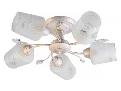

Люстра потолочная Toplight TL7150X-05WG Pamela