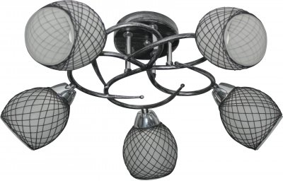 

Люстра потолочная JEANINE TL7430X-05BP Toplight, TL7430X-05BP