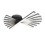 Люстра черная светодиодная TTLCI8-51-01/B/3000К Лючера