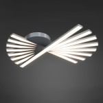 Люстра серебристая TTLCI8-51-01/S/4000К Лючера