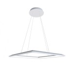 Люстра светодиодная белая TLCU1-34-01/W/4000К Лючера