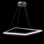 Люстра светодиодная серая 30Вт TLCU1-52-01/Gr/4000К Лючера