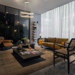 Люстра светодиодная черная TLES1-40-01/B/3000К Лючера