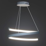 Люстра светодиодная черная TLES1-40-01/B/4000К Лючера