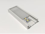 Подвесной профильный светильник белый TLCI1-120-01/W/4000К Лючера