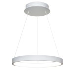 Люстра диодная белого цвета TLRU1-30-01/W/3000К Лючера