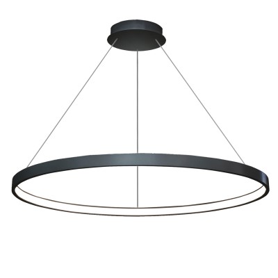 Люстра диодная кольцом 700мм 36Вт черного цвета TLRU1-70-01/B/4000К Лючера Люстра диодная кольцом 700мм 36Вт черного цвета TLRU1-70-01/B/4000К Лючера