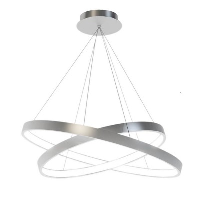 Люстра светодиодная серая TLRU2-40/50-01/Gr/4000К Лючера Люстра светодиодная серая TLRU2-40/50-01/Gr/4000К Лючера