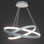 Люстра светодиодная 2 кольца белая TLRU2-30/40-01/W/4000К Лючера