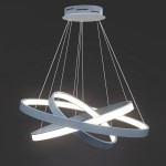 Люстра белая светодиодная TLRU3-30/40/50-01/W/3000К Лючера