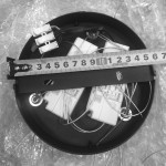 Люстра светодиодная черная TLRU3-30/40/50-01/B/3000К Лючера