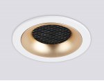 Светильник встраиваемый Ambrella TN102723 WH/GD белый/золото GU5.3 92*92*23