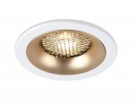 Светильник встраиваемый Ambrella TN102723 WH/GD белый/золото GU5.3 92*92*23