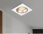 Светильник встраиваемый Ambrella TN102728 WH/GD белый/золото GU5.3 92*92*23