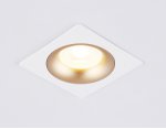 Светильник встраиваемый Ambrella TN102728 WH/GD белый/золото GU5.3 92*92*23