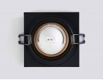 Светильник встраиваемый Ambrella TN102730 BK/GD черный/золото GU5.3 92*92*23